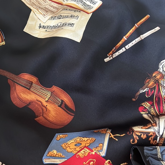 ETRO Silk Midi Length Skirt Size: L | US10, IT46 - Picture 4 of 11